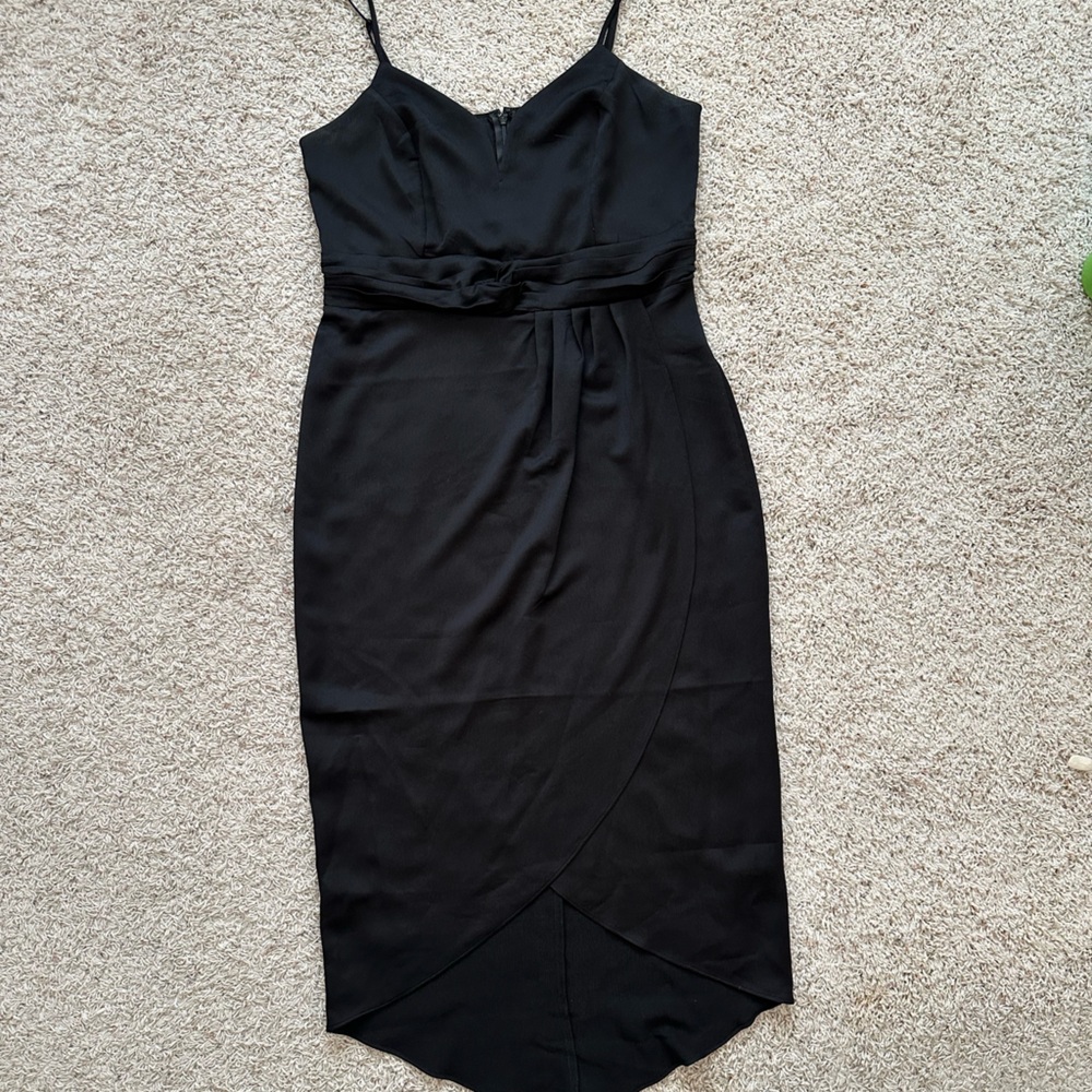 Express elegant Black Zip-Up dress